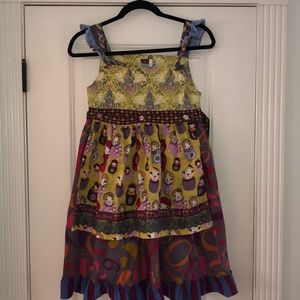 Matilda Jane character counts apron dress size 12
